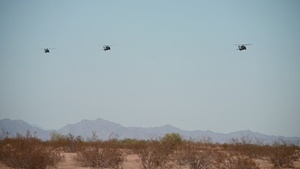 B Co. 2-285th Aviation Regiment Conduct Aerial Gunnery Training