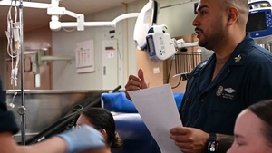 USNS Comfort Blood Draw