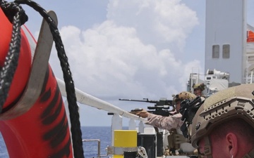 USNS Comfort Security Drill