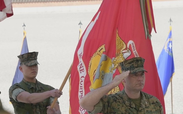 MARFORK Holds Change of Command Ceremony