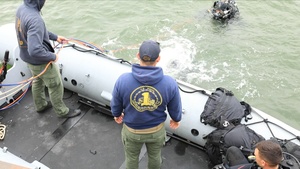 Latvian Divers Build Underwater During BALTOPS 25