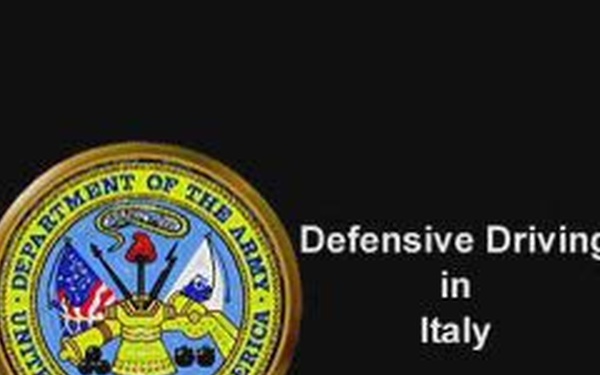 Defensive Driving in Italy