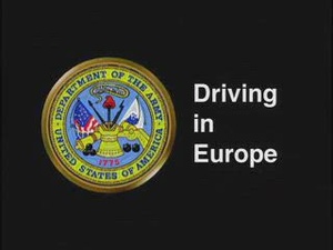 Driving in Europe