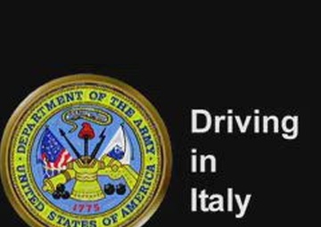 Driving in Italy