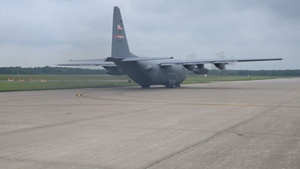 Aircraft 9106 departs YARS for final time