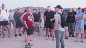 3rd MAW Leaders Hike Telegraph Pass