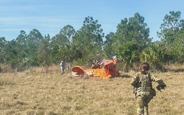 3rd Combat Aviation Brigade Soldiers respond to aircraft emergency in Florida