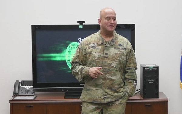 COL Raj Agrawal Visits GEODDS Diego Garcia