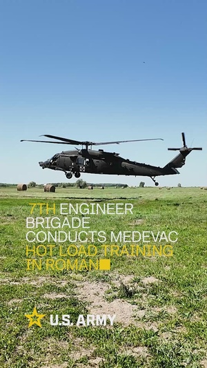 7th Engineer Brigade Conduct Hot/Cold Load Training Exercise In Romania