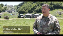 Brig. Gen. Chris McKinney and Brig. Gen. Leon LaPoint interview