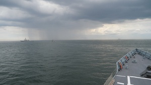 BALTOPS 25 ships sail in formation