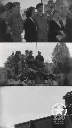 US Soldiers celebrate 80th anniversary of the liberation of Montecchio Maggiore, Italy [Social Media 9:16]