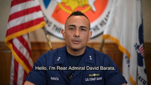 Eighth Coast Guard District commander delivers hurricane preparedness remarks