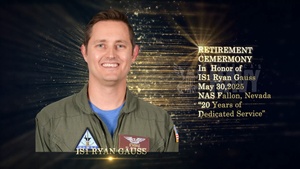 IS1 Ryan Gauss Retirement