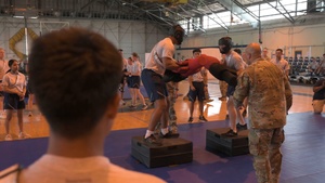 AFROTC Cadets Participate in Simulated Combatives - B-Roll Package