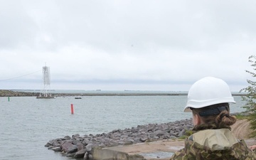 BALTOPS 25 – 8th Engineer Support Battalion Portable Boat Ramp Debris Clearing