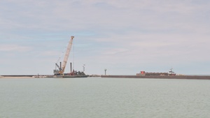 Barcelona Harbor Dredging