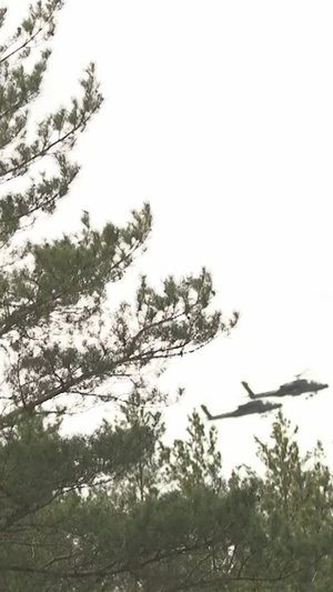 Reel; U.S. Army AH-64 Apaches roar through Latvia demonstrating lethality