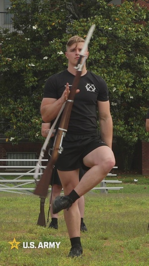 U.S. Army Drill Team Prepares for the Army 250th Birthday Parade Reel