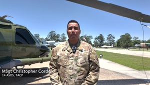 Airman speaks on 81st Anniversary of D-Day
