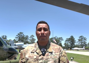 Airman speaks on 81st Anniversary of D-Day