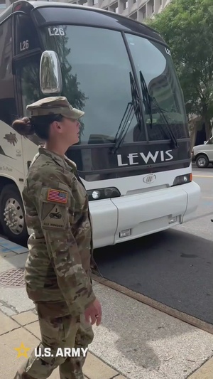 3ID Soldiers Arriving to Washington D.C. in Preparation for the Army 250th Birthday Parade
