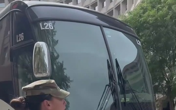 3ID Soldiers Arriving to Washington D.C. in Preparation for the Army 250th Birthday Parade