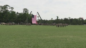 Combat Logistics Regiment 27 Change of Command Ceremony