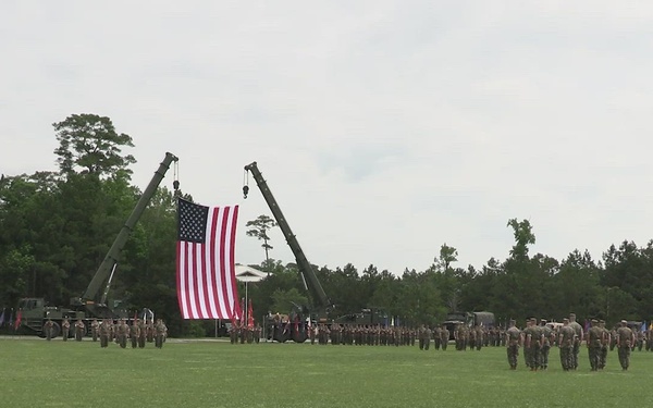 Combat Logistics Regiment 27 Change of Command Ceremony