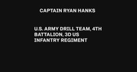 U.S. Army Drill Team rehearses drill movements in preparation for the Army 250th Birthday