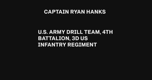 U.S. Army Drill Team rehearses drill movements in preparation for the Army 250th Birthday