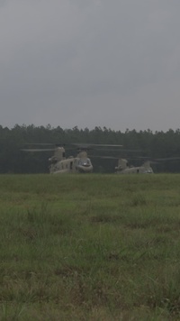 Iowa and Alaska Guard aviation units assist with air assault training at JRTC