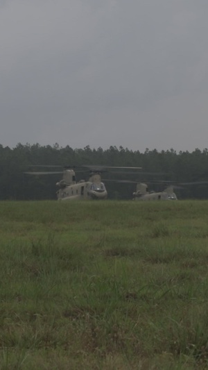 Iowa and Alaska Guard aviation units assist with air assault training at JRTC