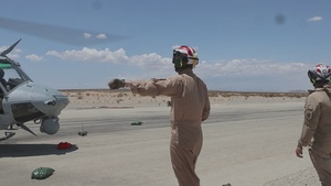 HLMA-773 Marines conduct flight and FARP operations