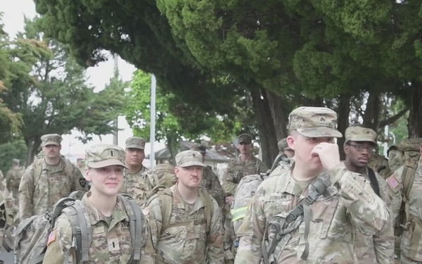 Camp Humphreys Weighted Words Walk B-Roll &amp; Interview