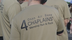 Osan Air Base Four Chaplains' Memorial Run & Ruck B-Roll & Interview