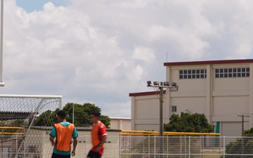 Friendship soccer match: Bushido Warriors vs Futsal Circle Legare | B-Roll