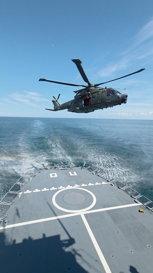 German navy supports BALTOPS 25