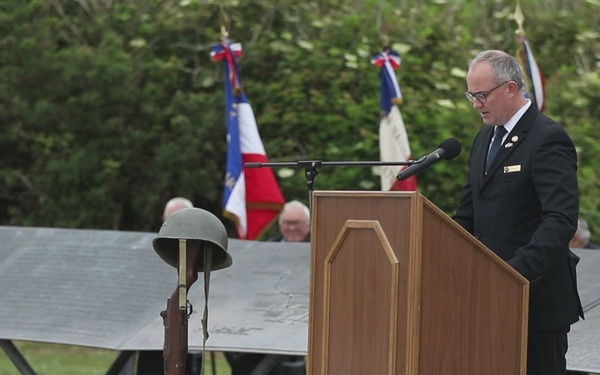 DDay81: Lt. Gen. Braga Speech at Pointe du Hoc