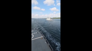 German navy supports BALTOPS 25