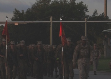 Alpha Company EGA Ceremony