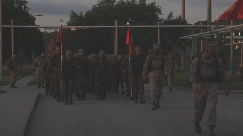 Alpha Company EGA Ceremony