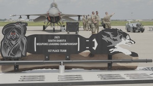 U.S. Air National Guard F-16 Weapons Load Competition B-Roll Package