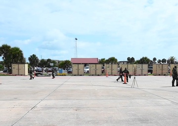 920th Mission Support Group leads a full-scale mass expeditionary training exercise