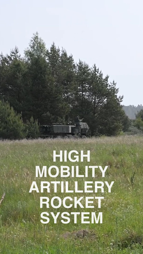 Lt. Col. David Palacio speaks about HIMARS during BALTOPS 2025