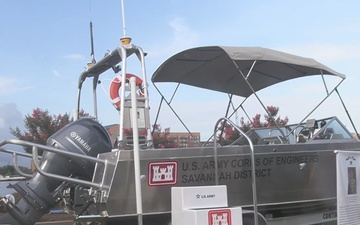 Broll Savannah District 2025 Survey Vessel Dedication Ceremony