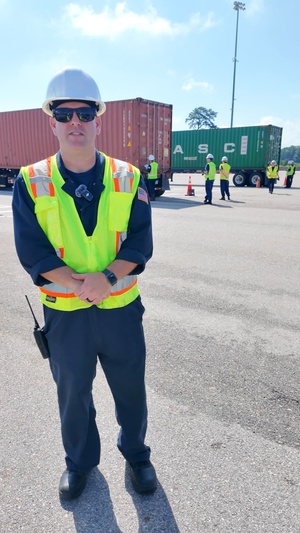 Coast Guard conducts multi-agency strike force operation at Virginia International Gateway