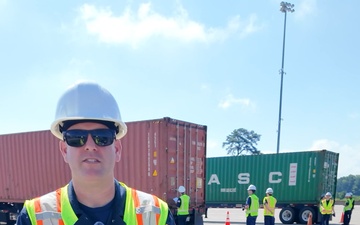 Coast Guard conducts multi-agency strike force operation at Virginia International Gateway