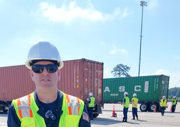 Coast Guard conducts multi-agency strike force operation at Virginia International Gateway