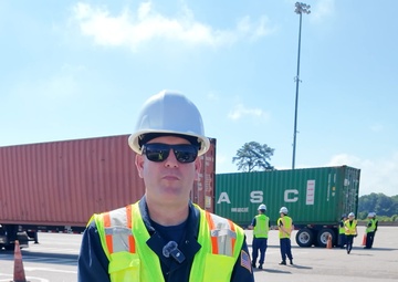 Coast Guard conducts multi-agency strike force operation at Virginia International Gateway
